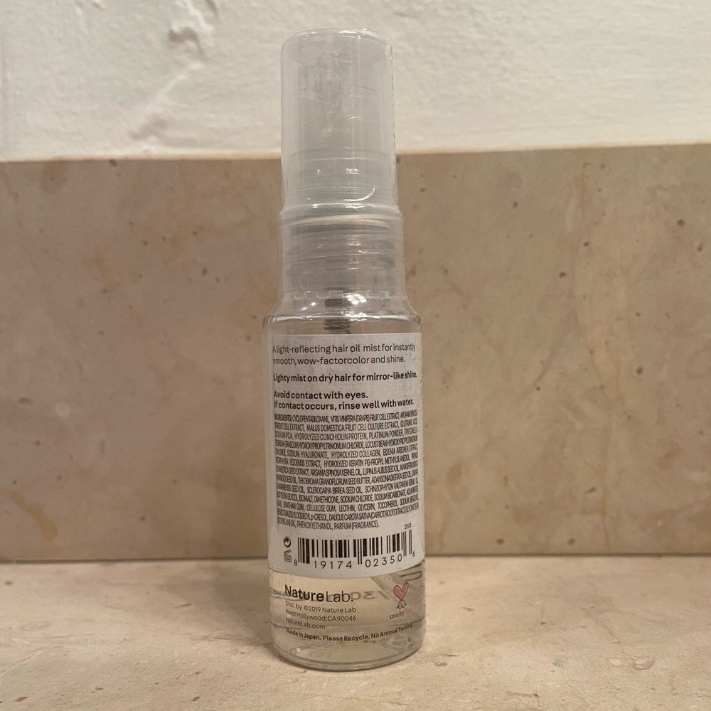 🆕 NatureLab Tokyo Hair Care SHINE Oil Mist - Picture 5 of 5